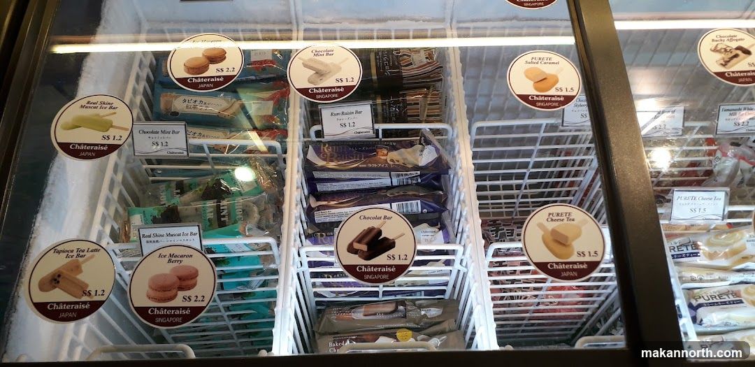 Frozen Desserts Display