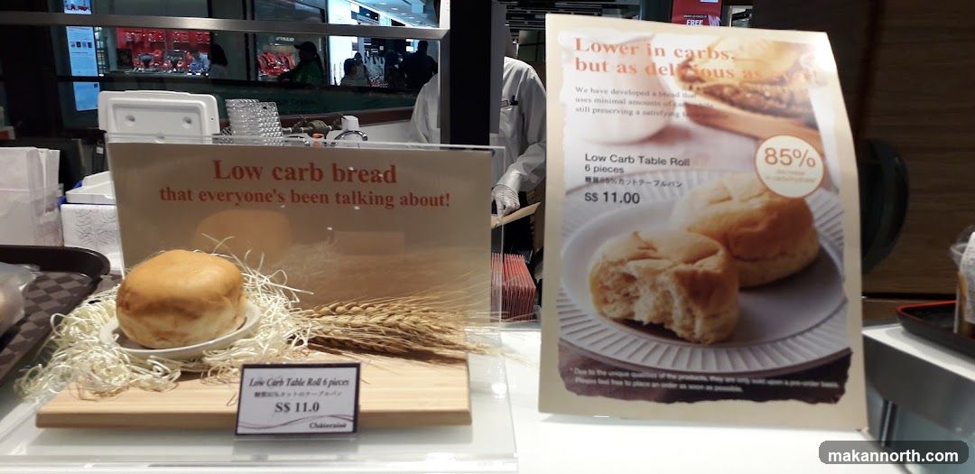 Low Carb Bread Display