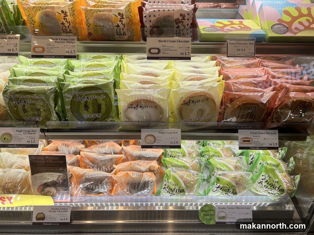 Assortment of Japanese Desserts