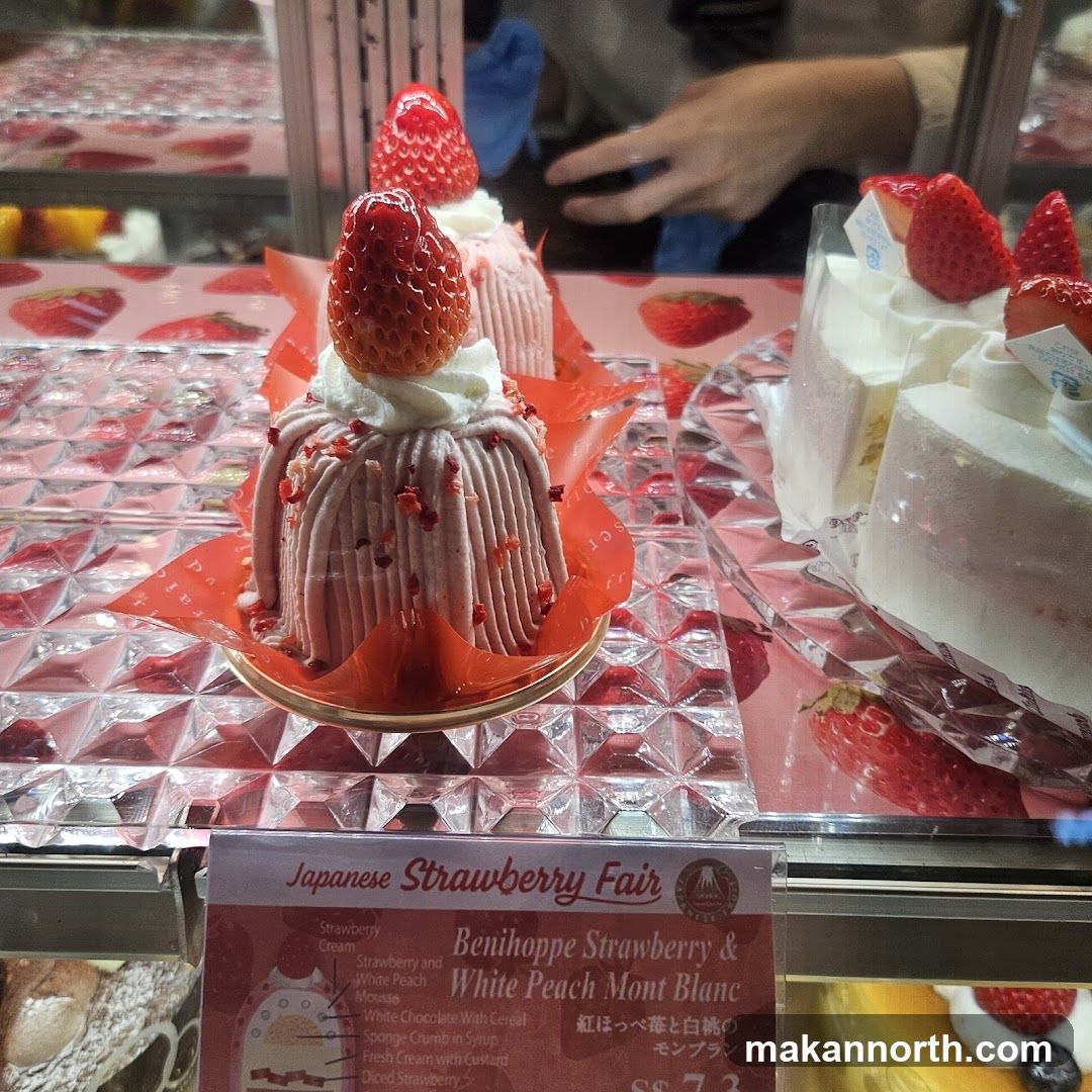 Strawberry Desserts Display