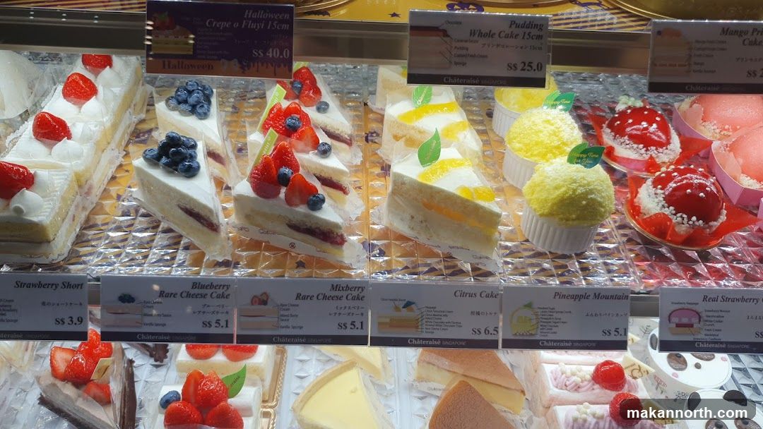 Assortment of Cakes and Desserts