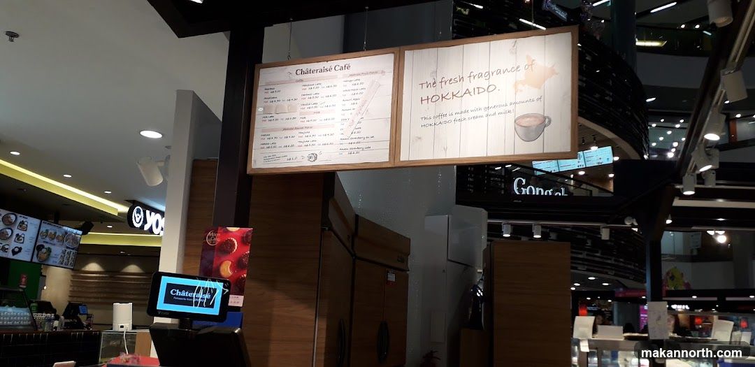 Cafe Menu and Hokkaido Coffee Promotion