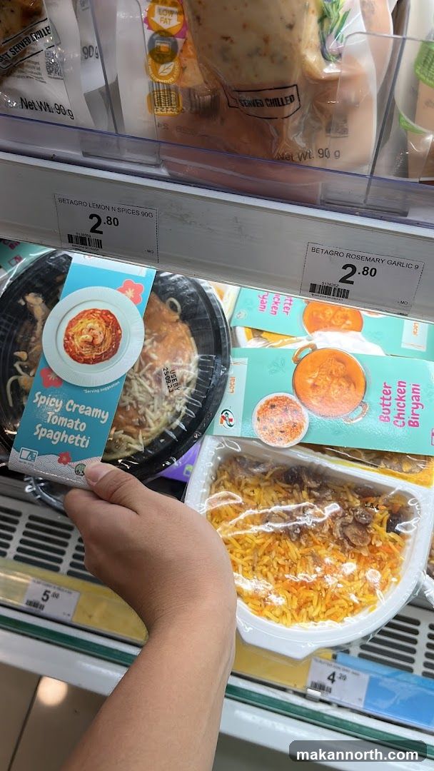 Chilled Meals in Refrigerator