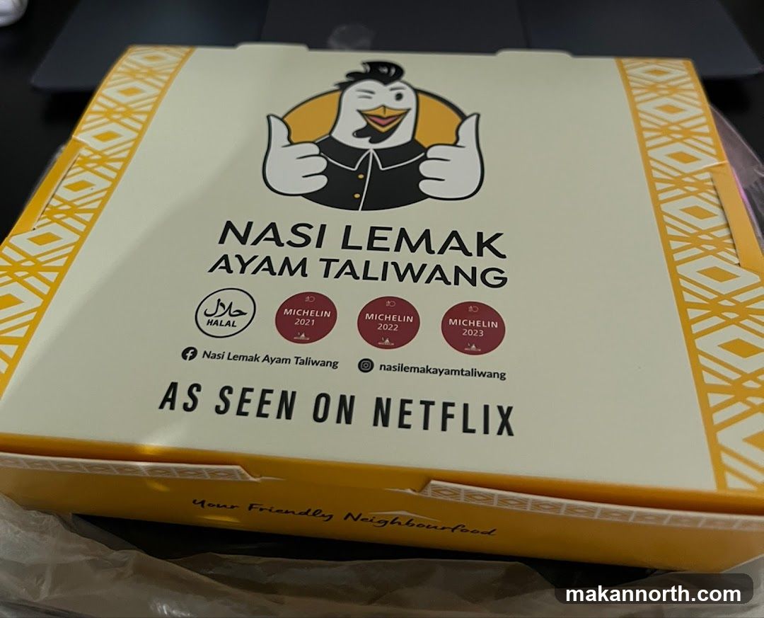 Nasi Lemak Ayam Taliwang Box