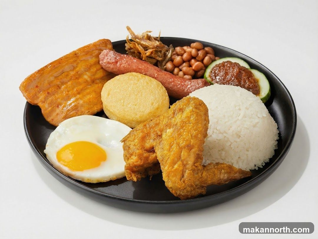 Nasi Lemak Platter