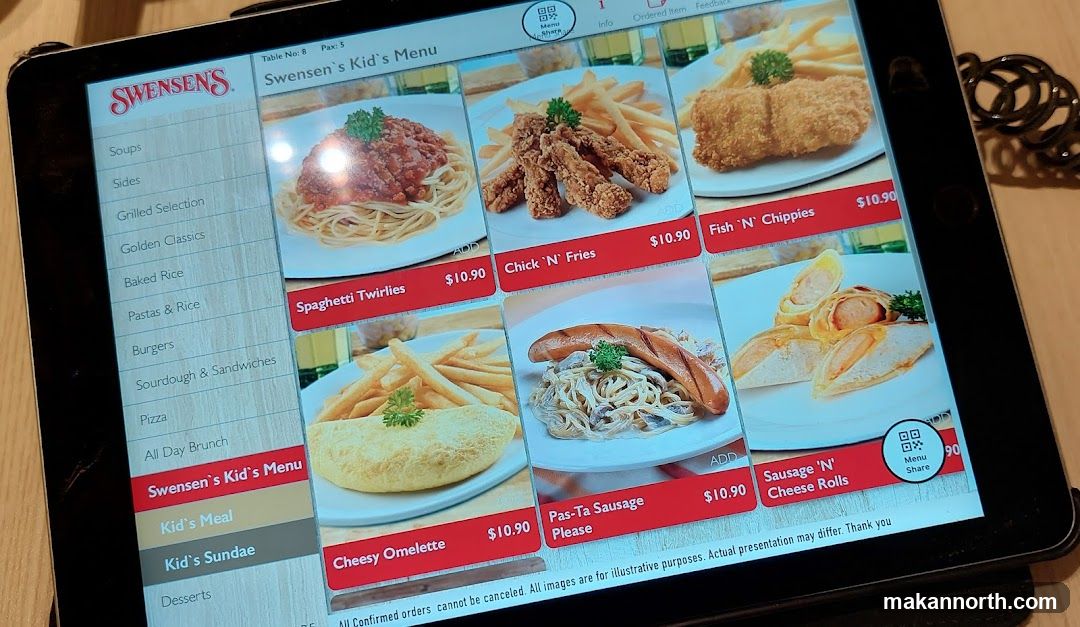 Swensen's Kid's Menu
