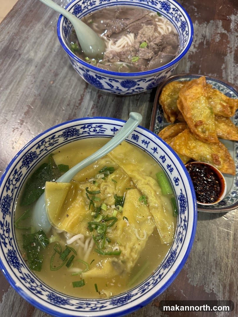 Noodle Soup and Dumplings