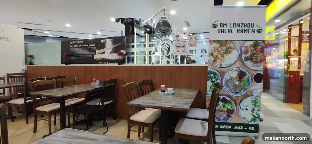 BM Lanzhou Halal Ramen Interior