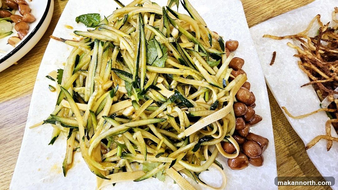 Shredded Cucumber Salad with Peanuts