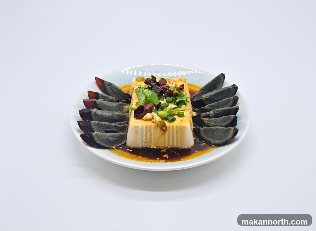 Tofu with Century Eggs