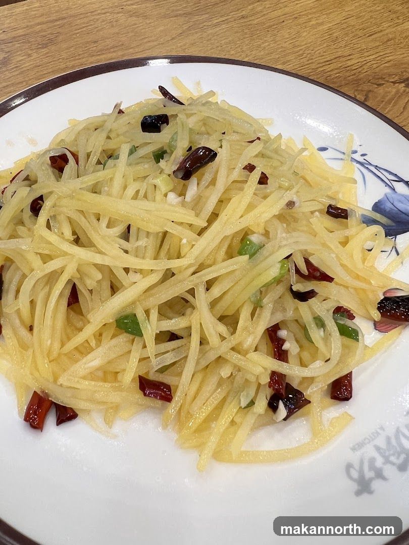 Shredded Potato Stir-fry