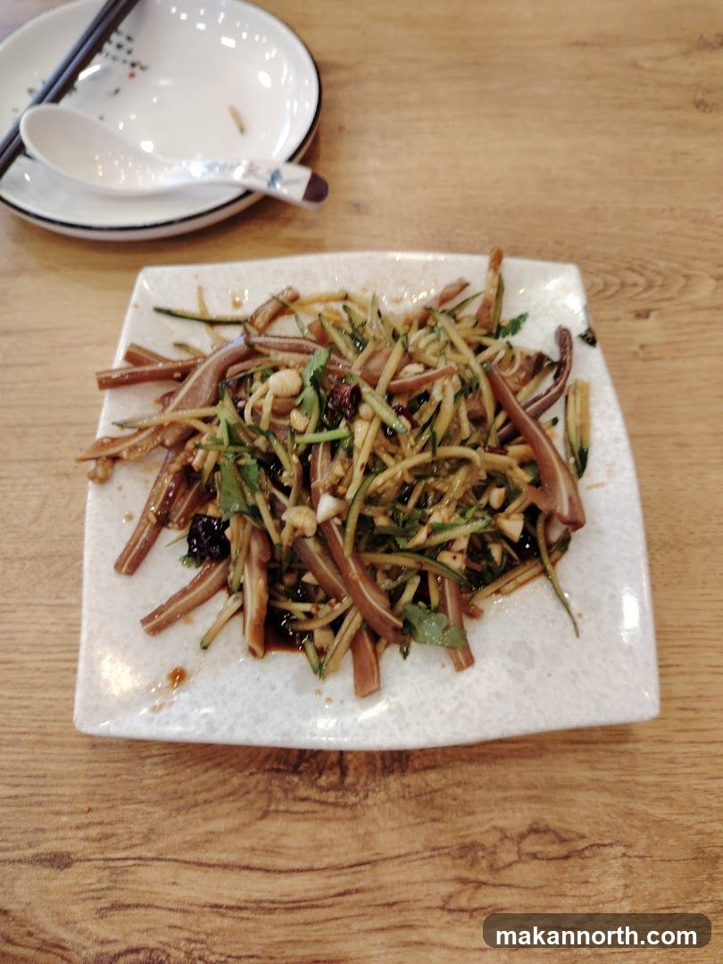 Sliced Pig Ears Salad