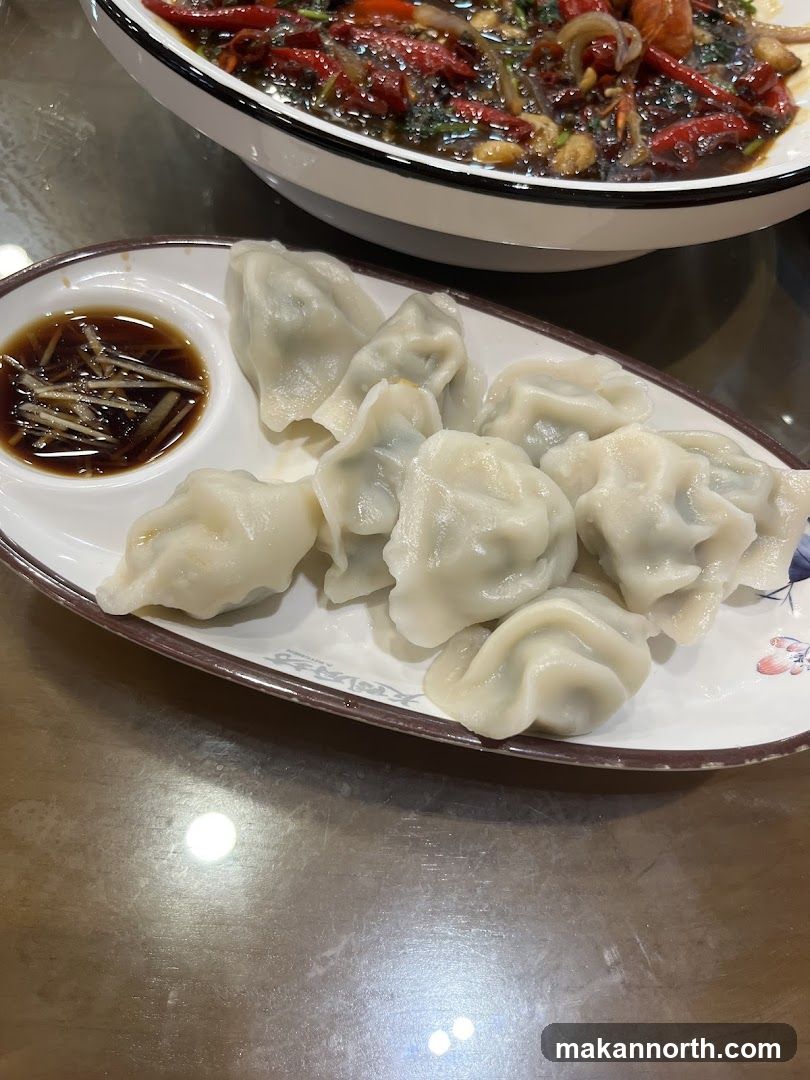 Dumplings and Spicy Dish