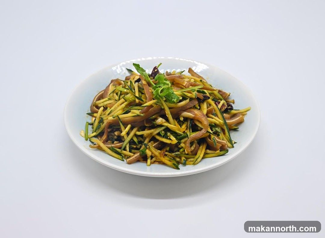 Sliced Pig Ear Salad