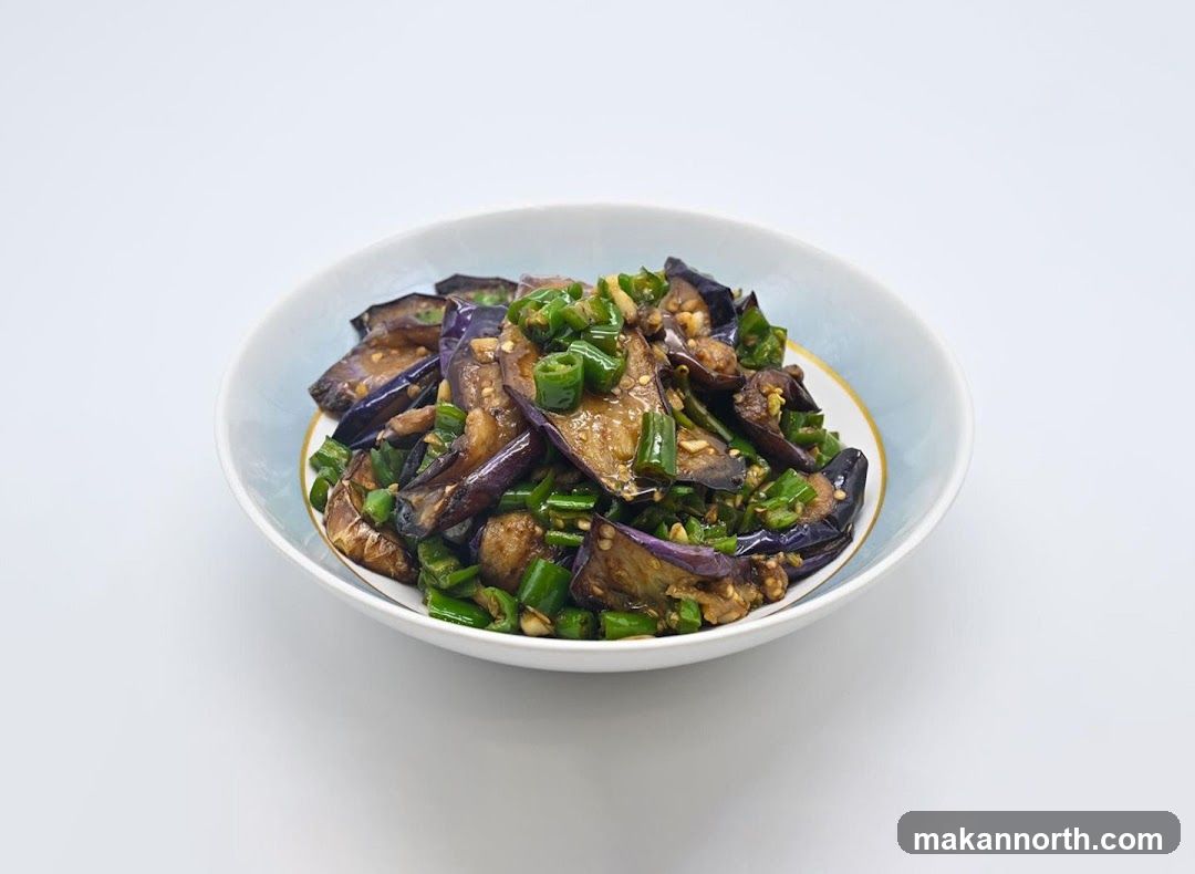 Stir-fried Eggplant with Chilies