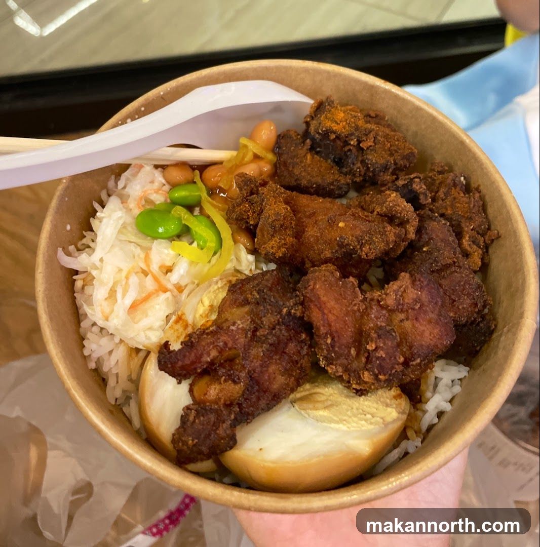 Fried Chicken Rice Bowl