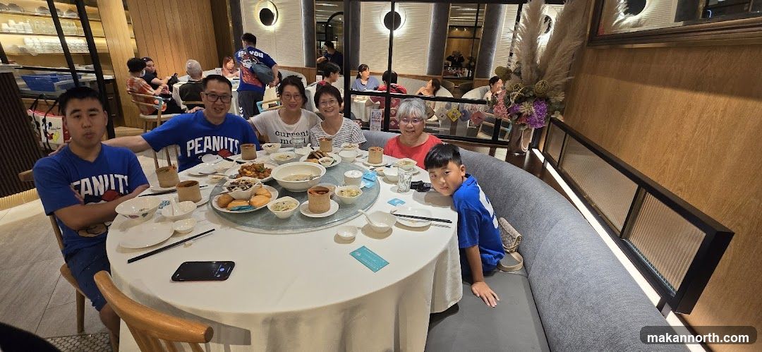 Family Dinner at a Restaurant