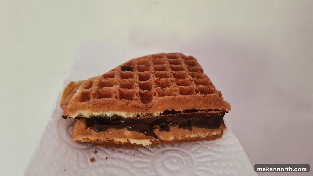Waffle with Chocolate Filling