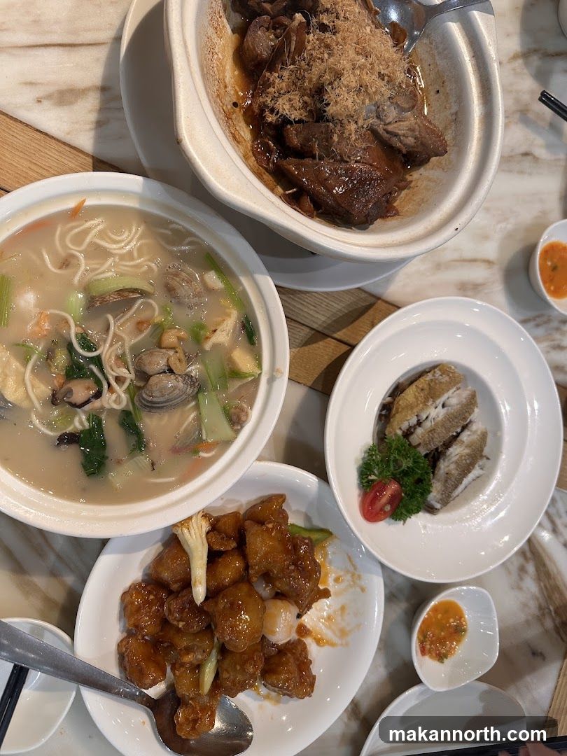 Assortment of Chinese Dishes