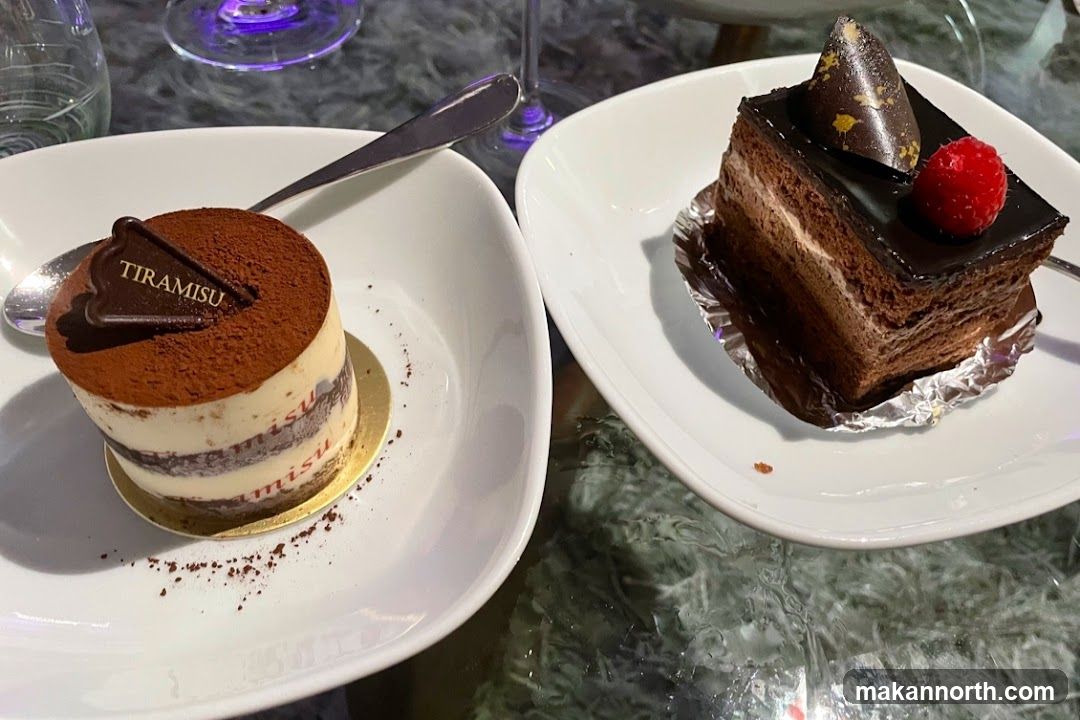 Desserts on Plates