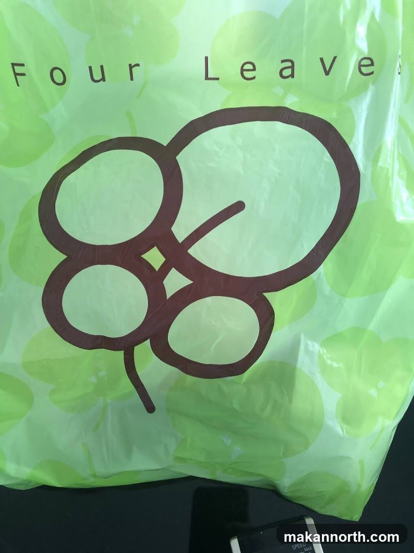 Four Leaves Shopping Bag