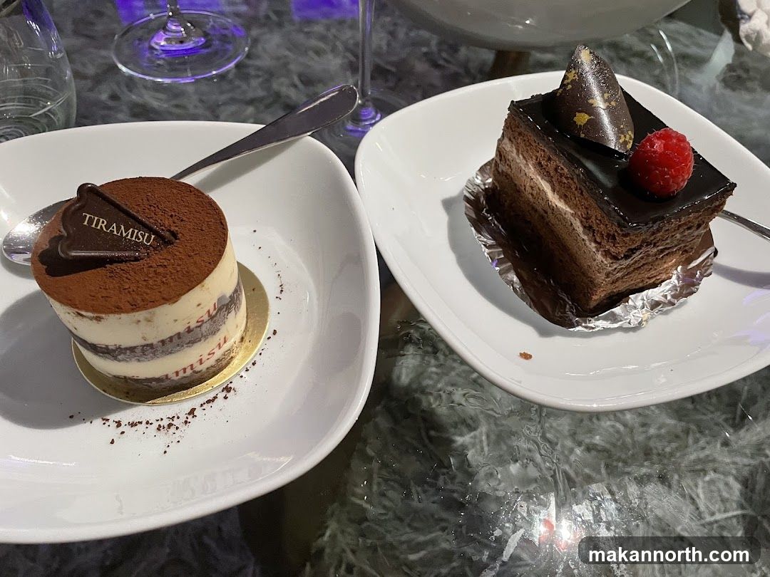 Desserts on Plates