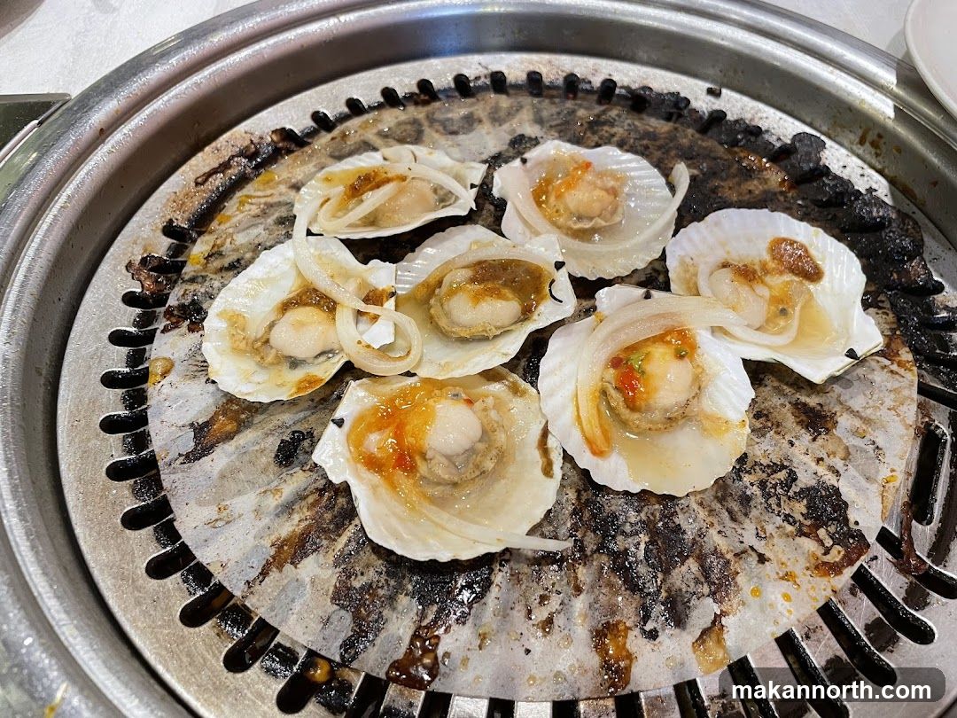 Scallops on a Grill