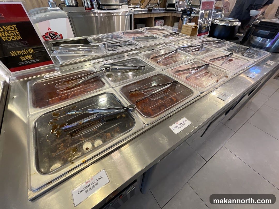 Food Buffet Display