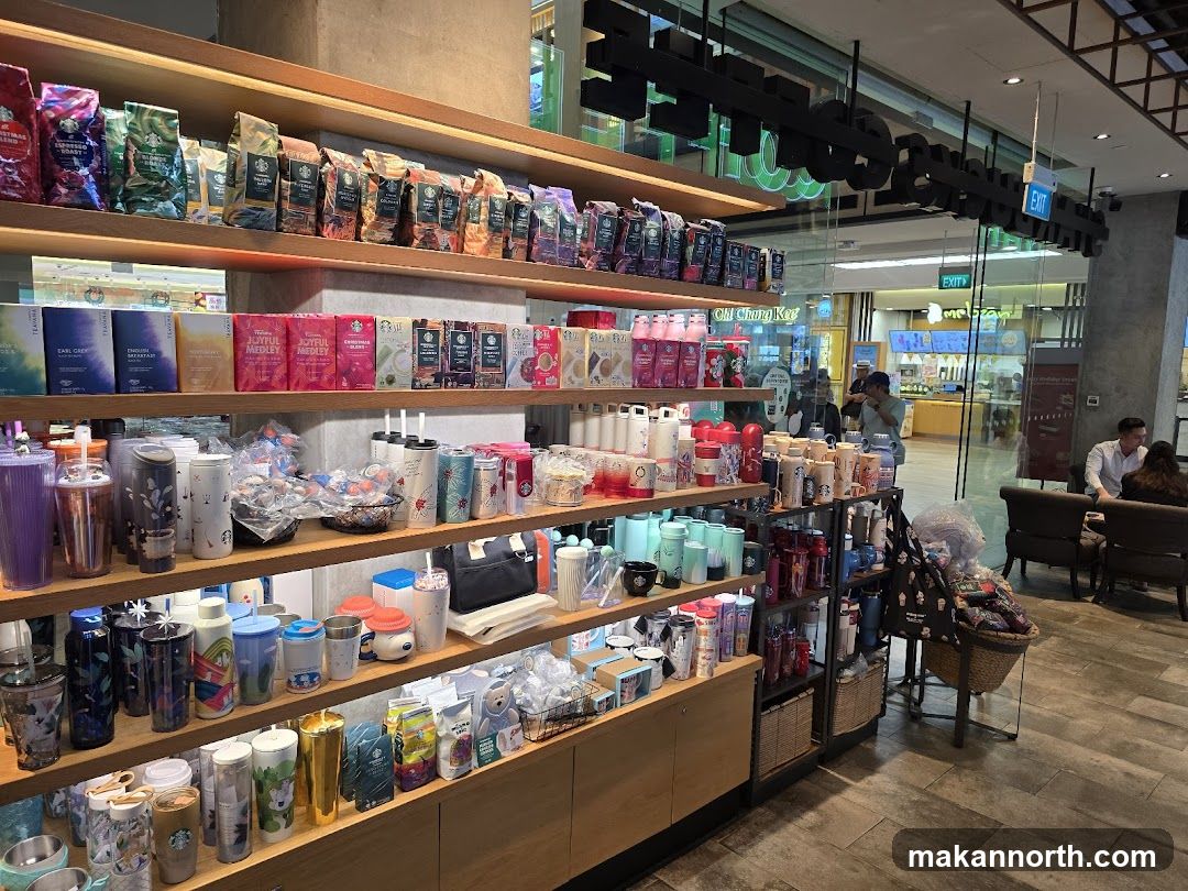 Starbucks Merchandise Display