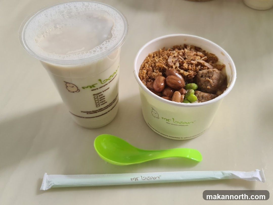 Mr. Bean Soy Milk and Savory Bowl
