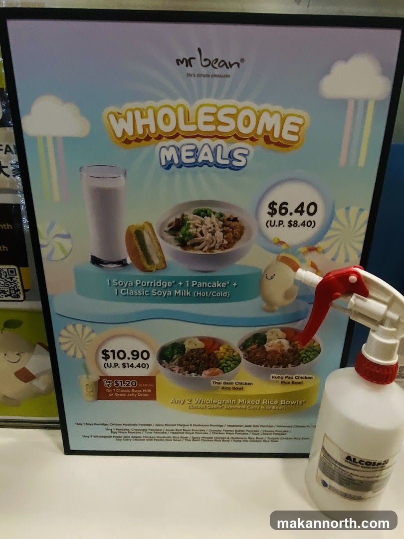 Mr Bean Wholesome Meals Promotion
