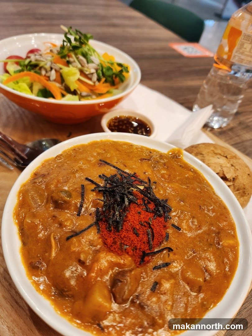 Curry and Salad
