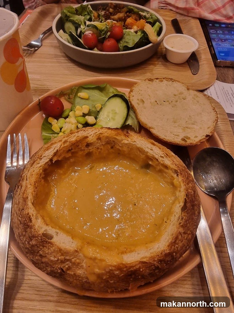 Soup in a Bread Bowl