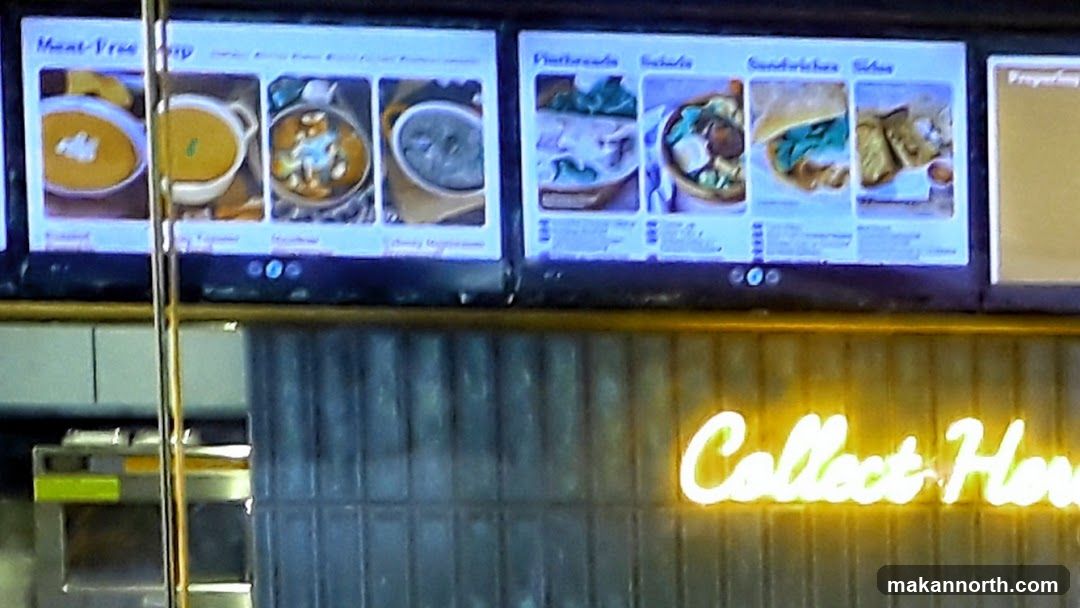 Digital Menu Boards and Neon Sign