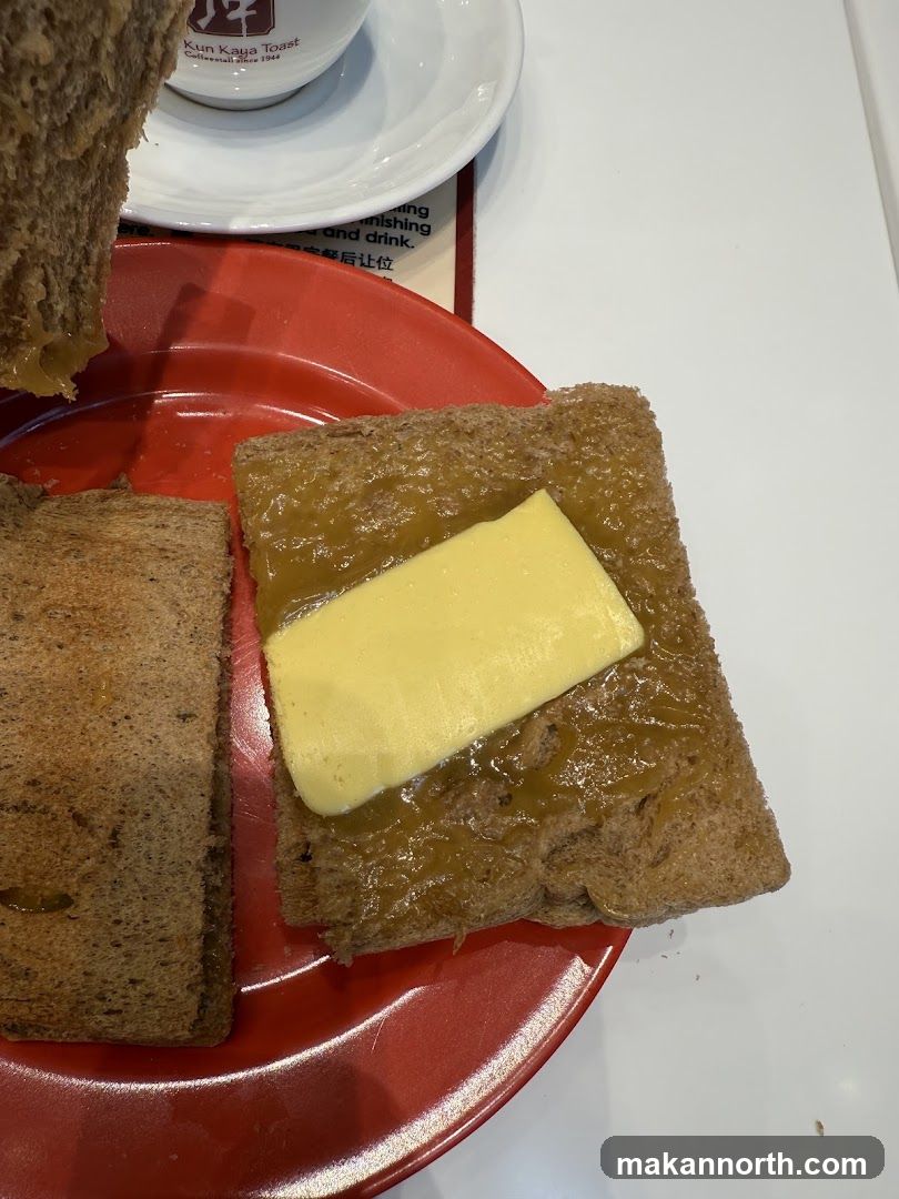 Kaya Toast with Butter