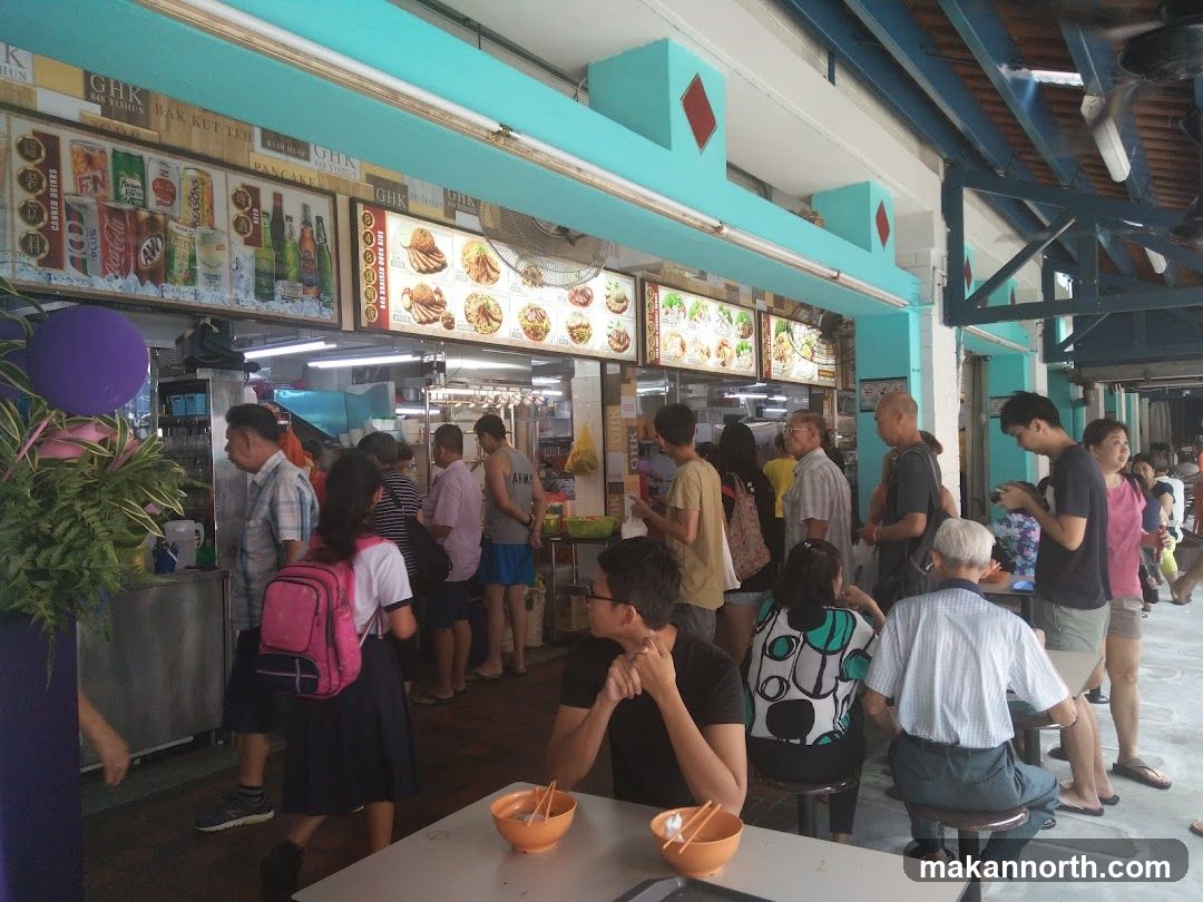 Food Stall with Menu Boards