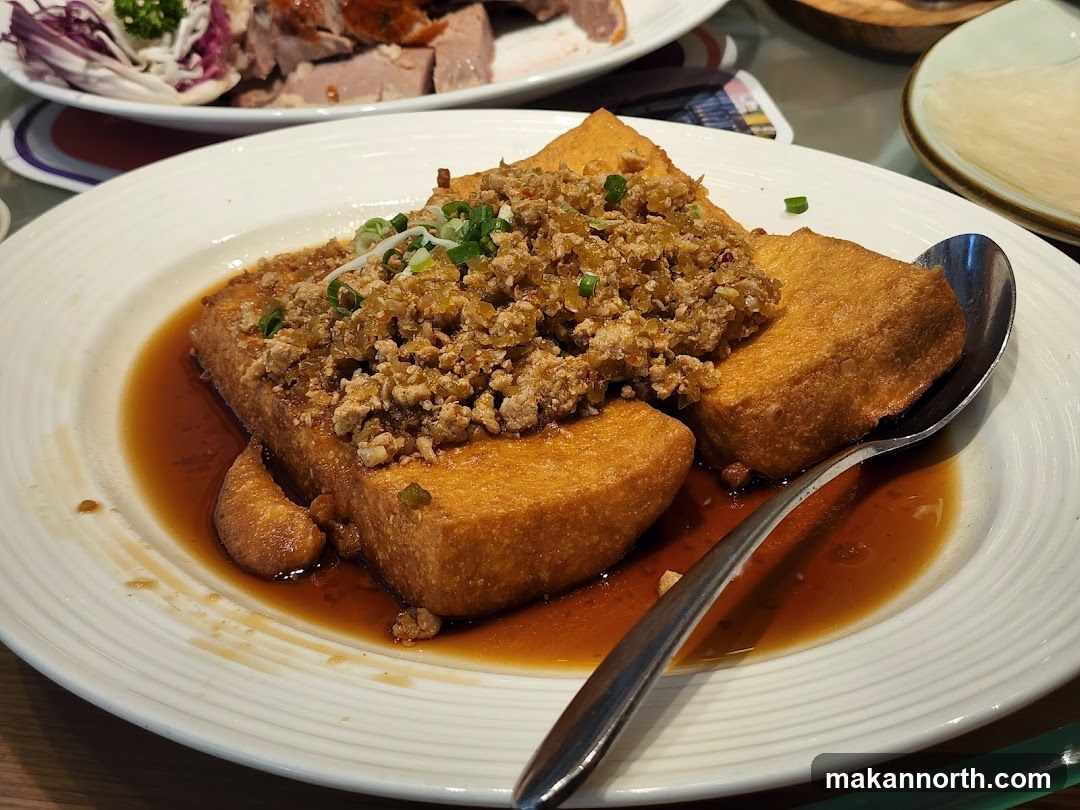 Fried Tofu with Minced Meat