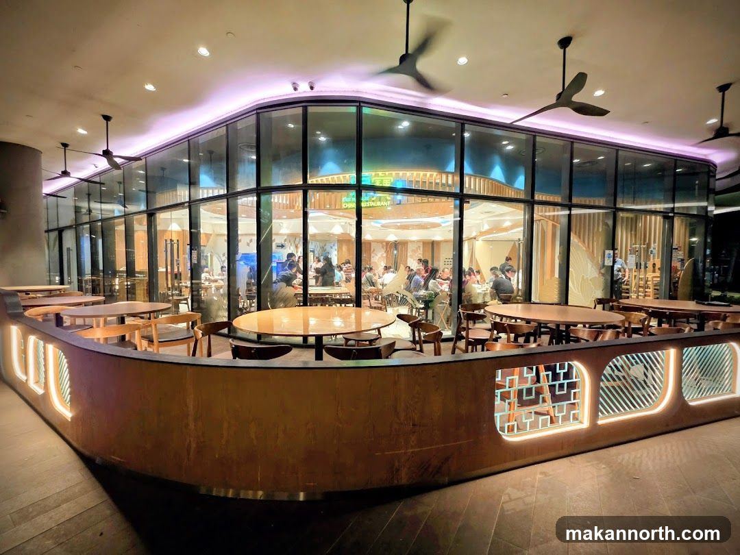 Restaurant Interior with Dining Tables