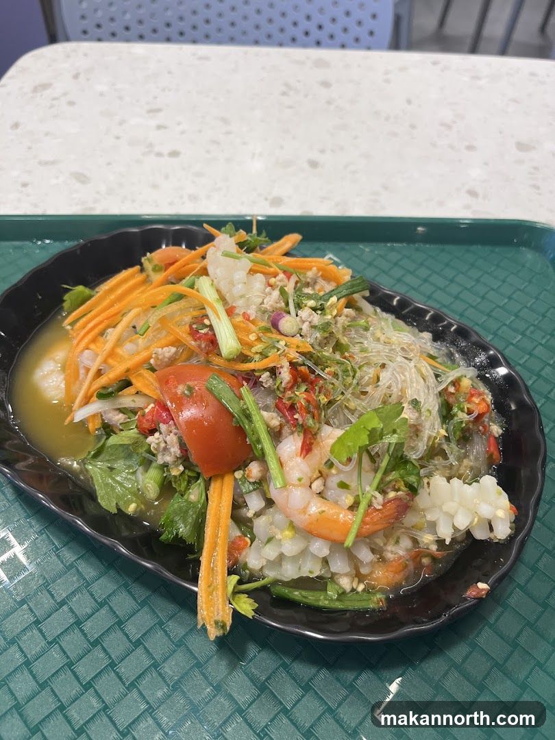 Spicy Glass Noodle Salad
