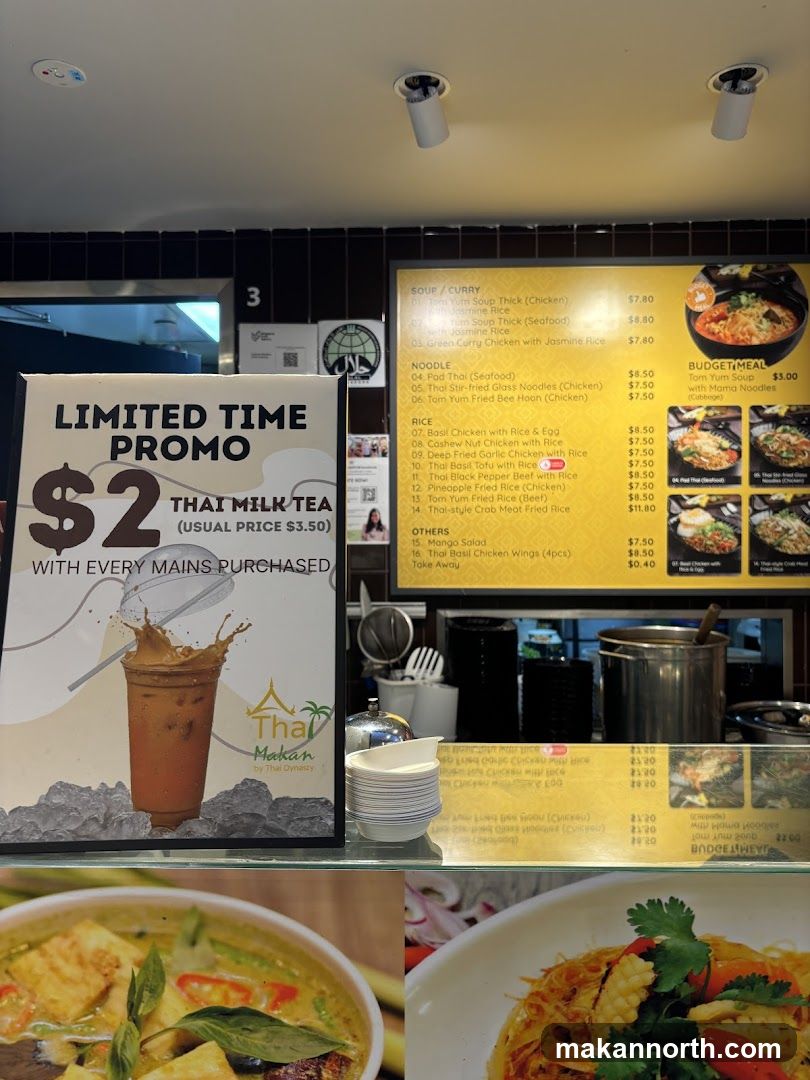 Thai Makan by Thai Dynasty Menu and Promotion