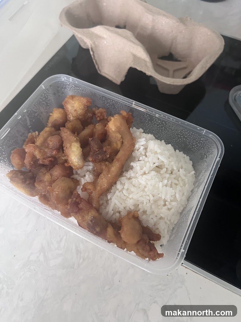Fried Chicken and Rice