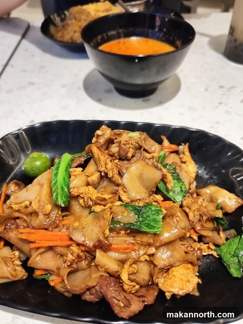 Stir-fried Noodles with Soup