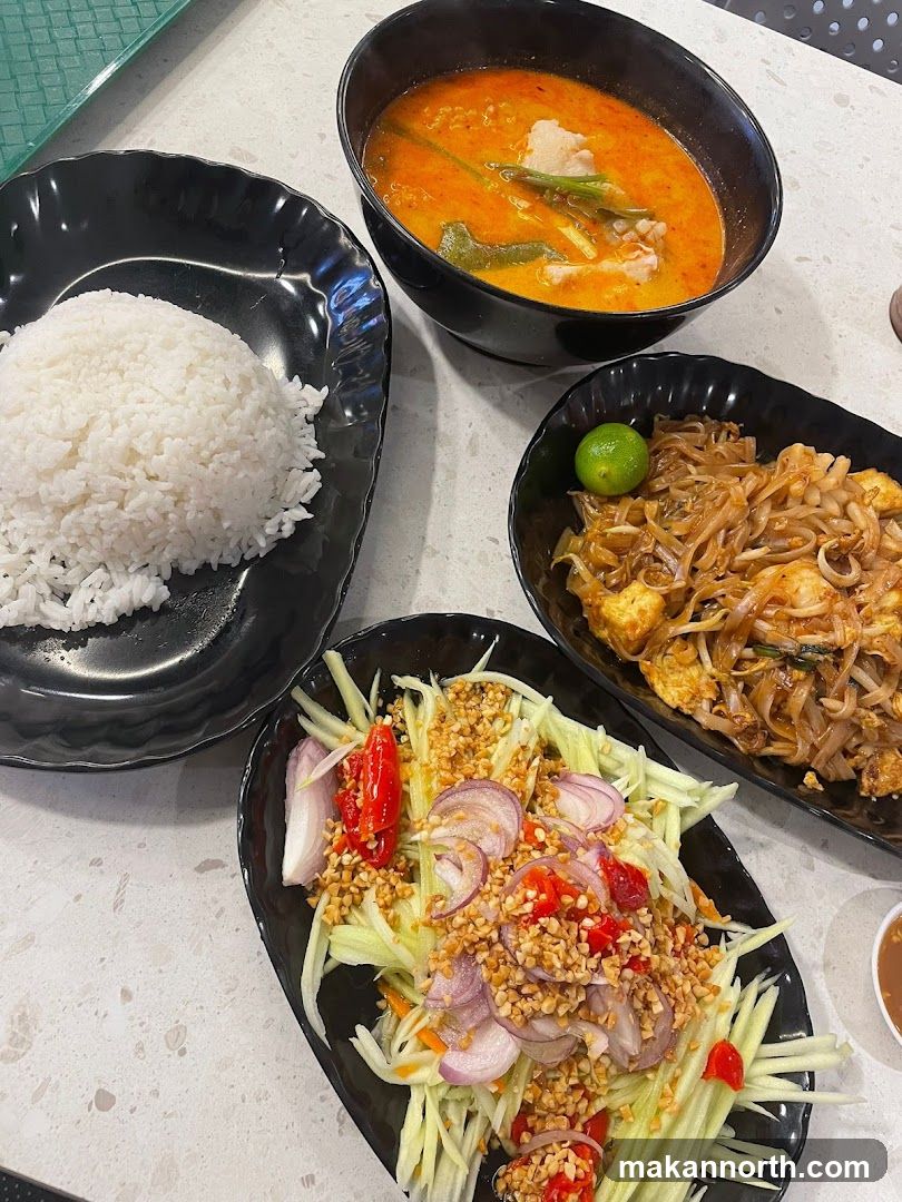 Thai Food Spread