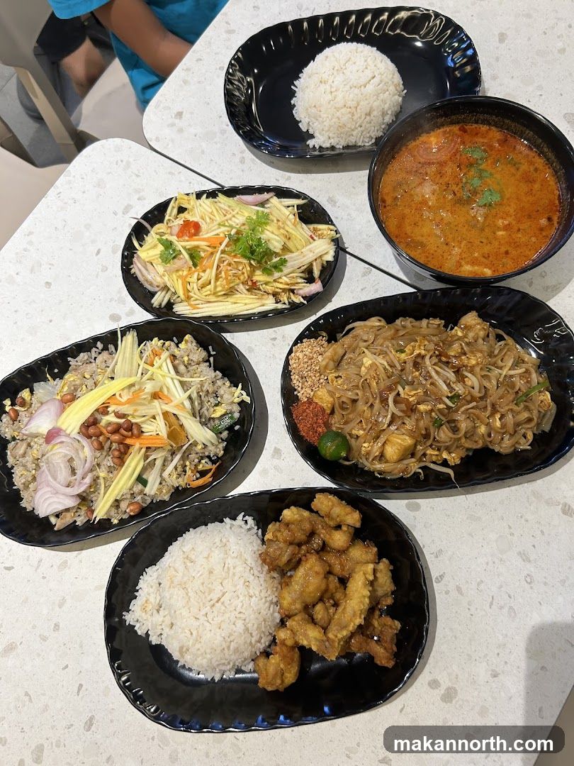 Thai Food Spread