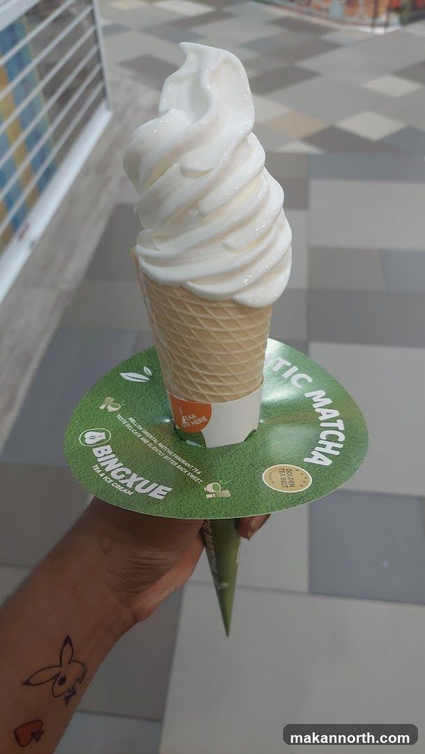 Matcha Ice Cream Cone