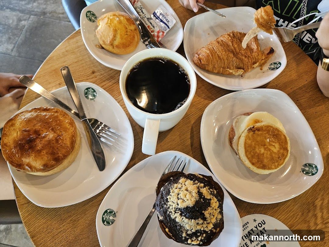 Starbucks Breakfast Spread