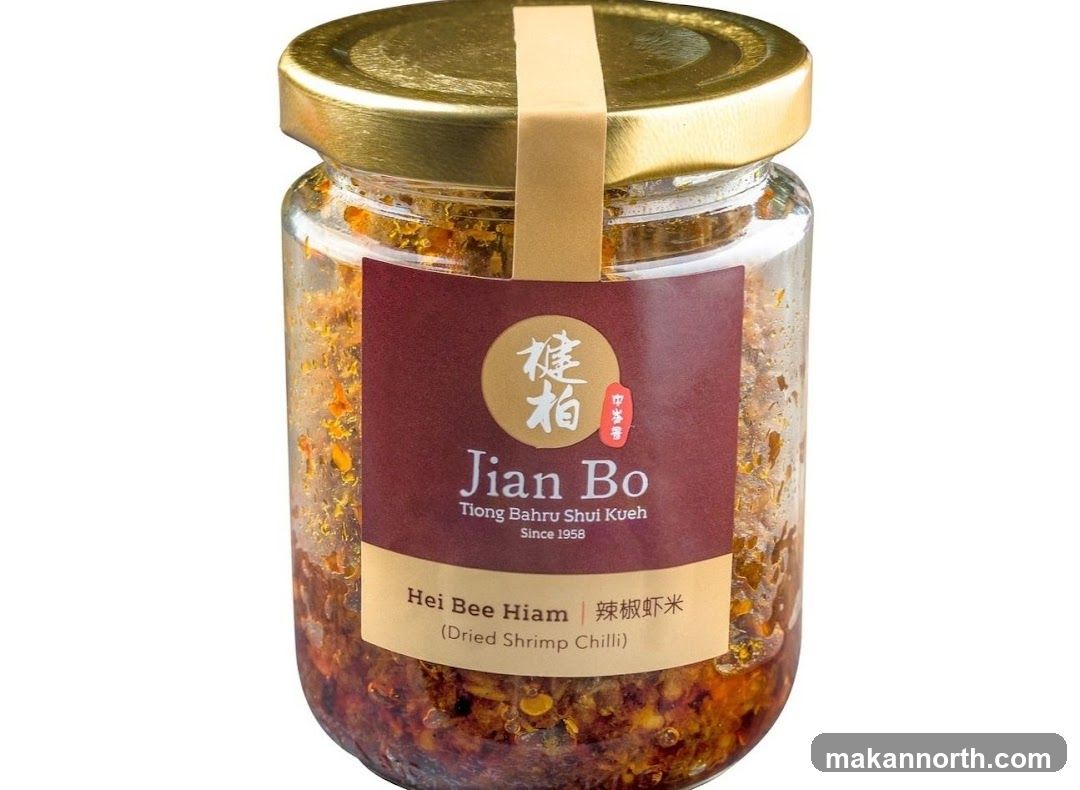 Jian Bo Hei Bee Hiam (Dried Shrimp Chilli)