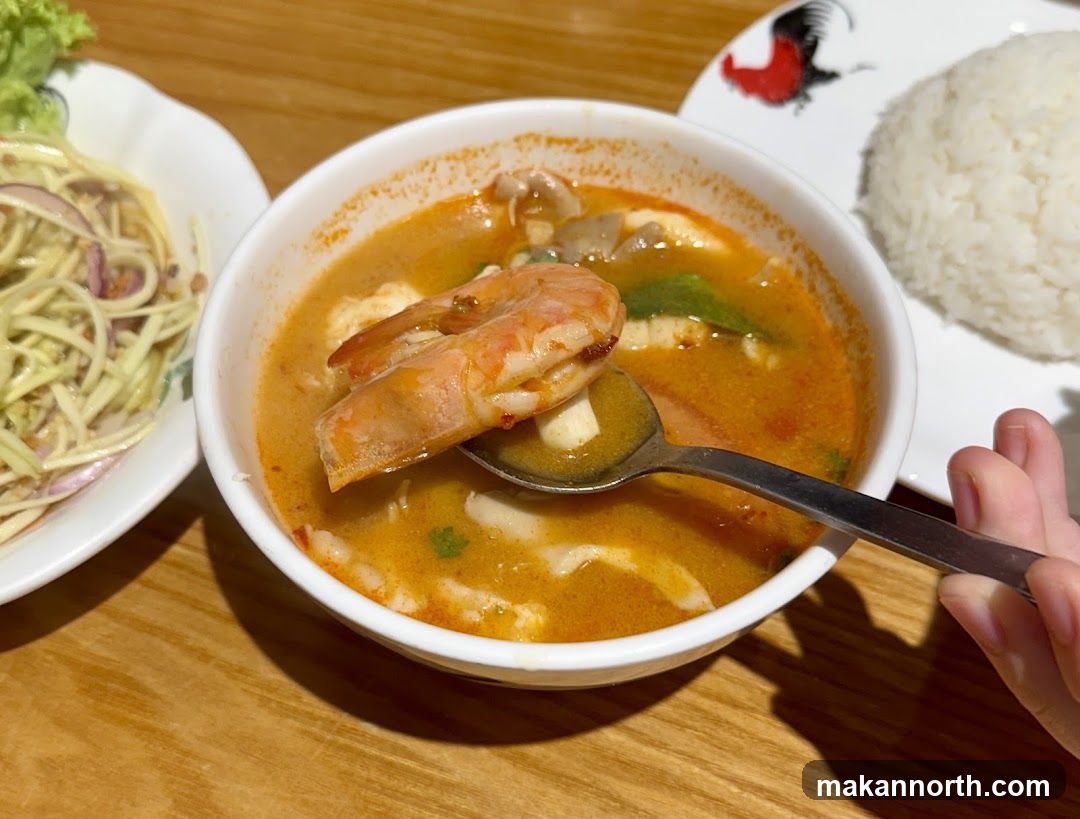 Tom Yum Soup with Shrimp