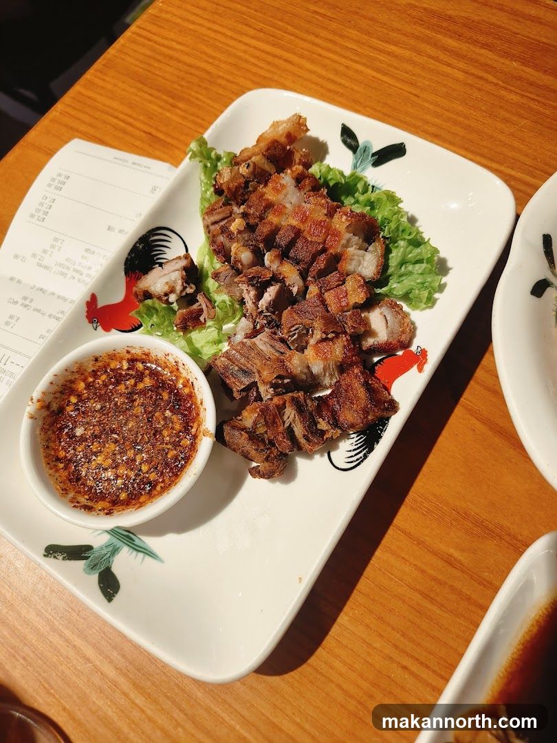 Crispy Pork Belly with Dipping Sauce