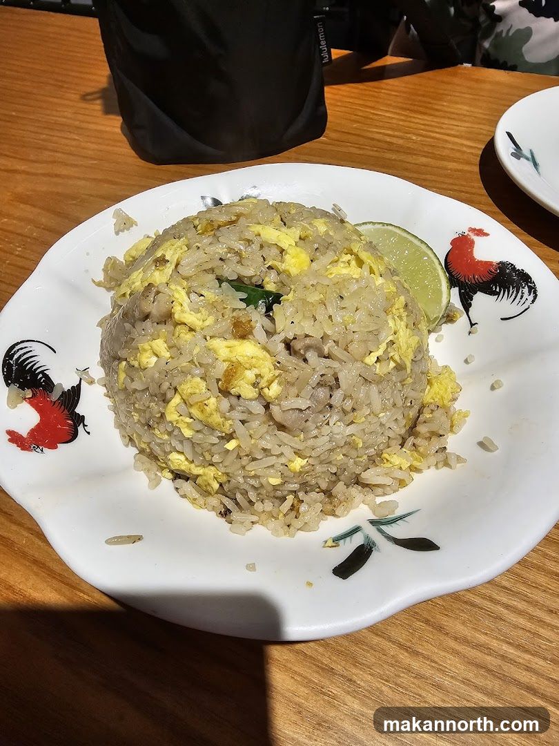 Fried Rice with Egg and Lime
